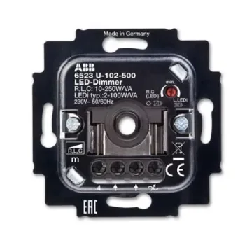 ABB 2 Way Selector Dimmer Switch, 230V, 100 W, 250 W - 2CKA006512A0335 product image