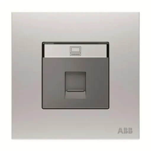 ABB Female Ethernet Connector, Flush Mount, Cat6 - 2CLA611869N1101 product image