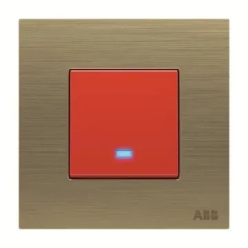 ABB Gold, 1 Way, 1 Gang, AM1 - 2CLA620149N1601 product image