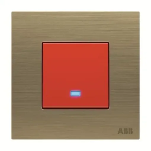 ABB Gold, 1 Way, 1 Gang, AM1 - 2CLA620149N1601 product image