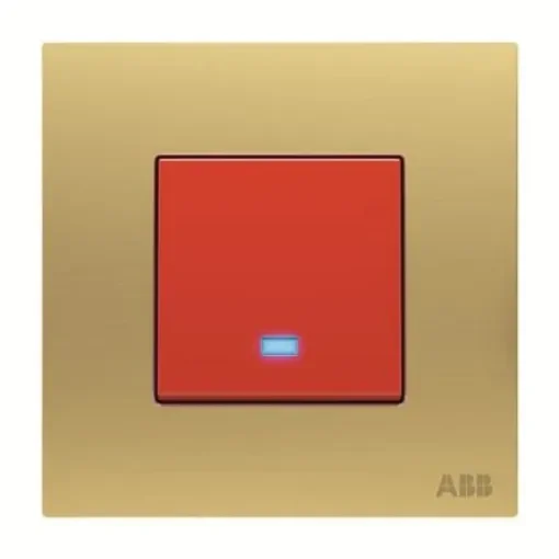ABB Gold, 1 Way, 1 Gang, AM1 - 2CLA620149N1701 product image