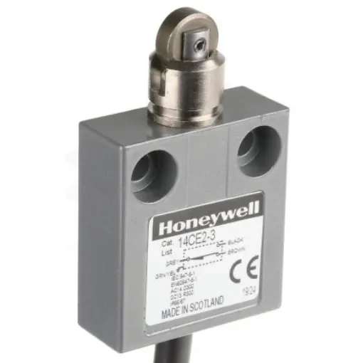 Honeywell 14CE Series Roller Plunger Limit Switch, NO/NC, IP65, IP66, IP67, IP68, SPDT, Die Cast Zinc Housing, 240V ac - 14CE2-3 product image