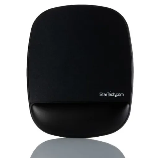 StarTech.com Black Thermoplastic Polyurethane Mouse Pad & Wrist Rest 6.7x7.1x0.8in 0.8in Height - B-ERGO-MOUSE-PAD product image