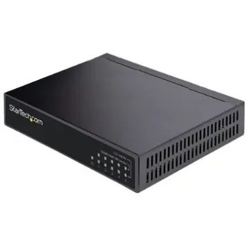 StarTech.com DS52000, Unmanaged 5 Port Ethernet Switch With PoE product image