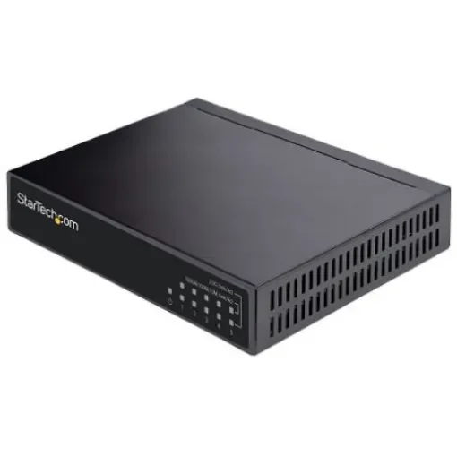StarTech.com DS52000, Unmanaged 5 Port Ethernet Switch With PoE product image