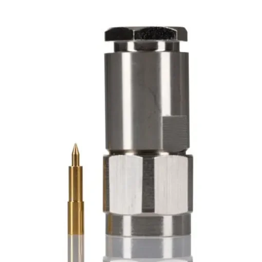 RS PRO, Plug Cable Mount N Connector, 50O, Clamp Termination, Straight Body - 2469430 product image