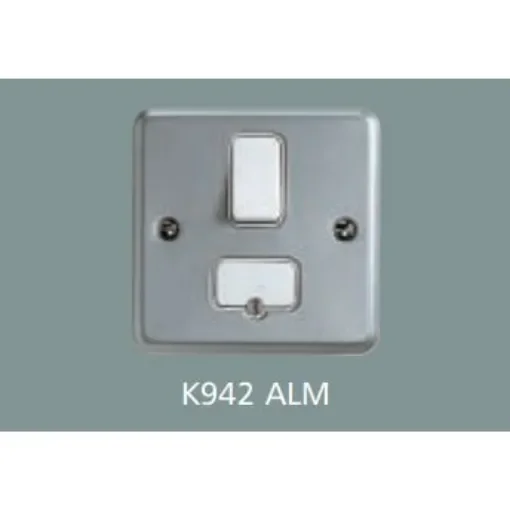 MK Electric 13A 1 Gang Switched Fused Spur - K942 ALM product image