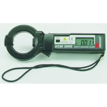 Megger DCM300E Clamp Meter, Max Current 300A ac CAT II 600 V, CAT III 500 V - 6111-284 product image