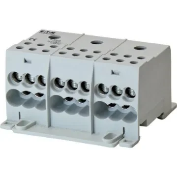 Eaton, xEnergy, 3 Way, Pluggable Terminal Block, Surface Mount, 102708 BPZ-KB-6/175-ALU product image