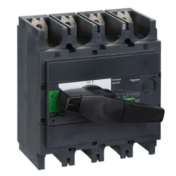 Schneider Electric 4 Pole Isolator Switch - 630A Maximum Current - 31115 product image