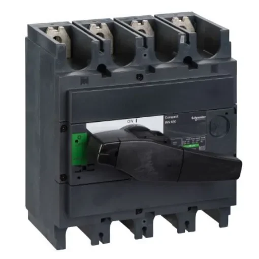 Schneider Electric 4 Pole Isolator Switch - 630A Maximum Current - 31115 product image