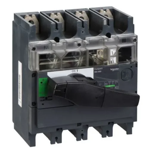 Schneider Electric 4 Pole Isolator Switch - 400A Maximum Current - 31171 product image