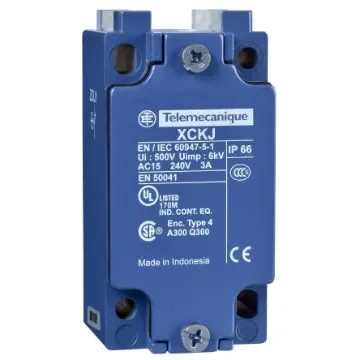 Telemecanique Sensors Limit Switch, IP66, DP, Metal Housing, 240V ac Max, 3A Max - ZCKJ2 product image