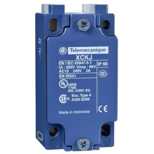 Telemecanique Sensors Limit Switch, IP66, DP, Metal Housing, 240V ac Max, 3A Max - ZCKJ2 product image