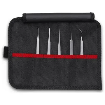 Knipex 120 mm, Stainless Steel, Tweezer Set - 92 00 02 product image