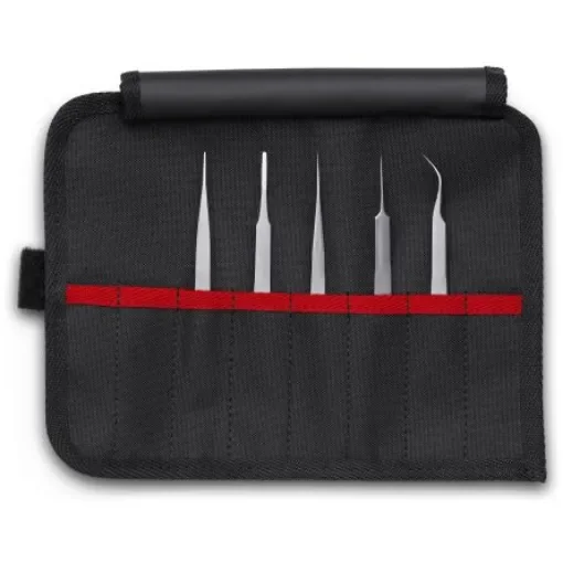 Knipex 120 mm, Stainless Steel, Tweezer Set - 92 00 02 product image