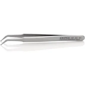 Knipex 115 mm, Stainless Steel, Smooth, Tweezer - 92 01 01 product image