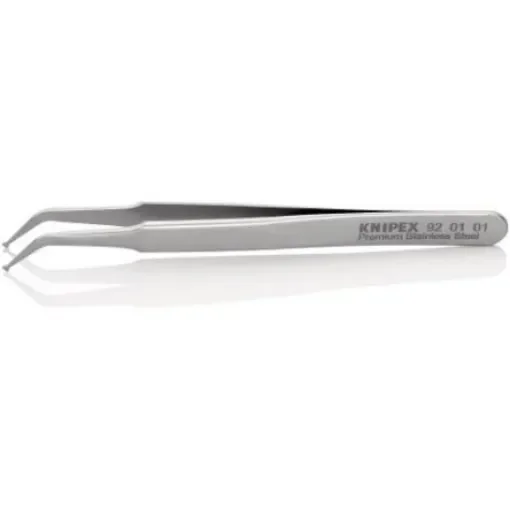 Knipex 115 mm, Stainless Steel, Smooth, Tweezer - 92 01 01 product image