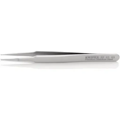 Knipex 120 mm, Stainless Steel, Smooth, Tweezer - 92 01 03 product image