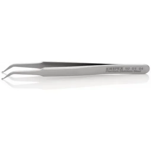 Knipex 115 mm, Stainless Steel, Smooth, Tweezer - 92 01 04 product image