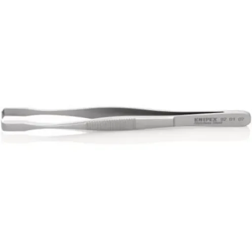 Knipex 143 mm, Stainless Steel, Smooth, Tweezer - 92 01 07 product image