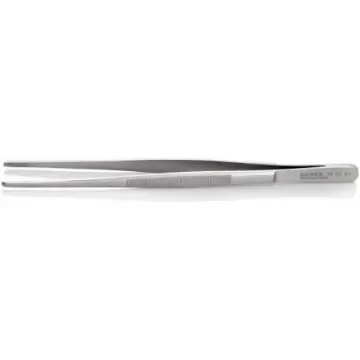 Knipex 200 mm, Stainless Steel, Serrated, Tweezer - 92 61 01 product image