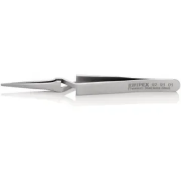 Knipex 120 mm, Stainless Steel, Smooth, Tweezer - 92 91 01 product image