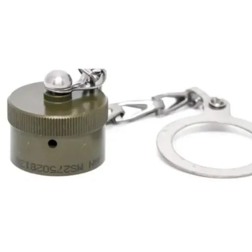Amphenol India Sr I MIL-DTL-38999 Series I Female Circular Connector Dust Cap, Shell Size 25 - MS27502B25N product image