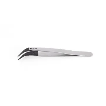 ideal-tek 120 mm, Stainless Steel, Curved, Fine, Tweezer - 277CFR.SA.1 product image