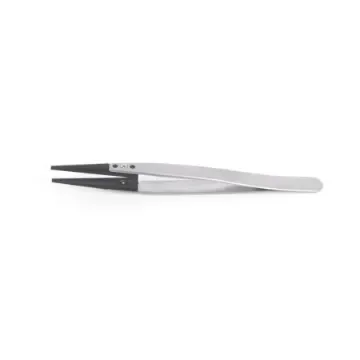 ideal-tek 130 mm, Stainless Steel, Flat, Straight, Tweezer - 279CFR.SA.1 product image