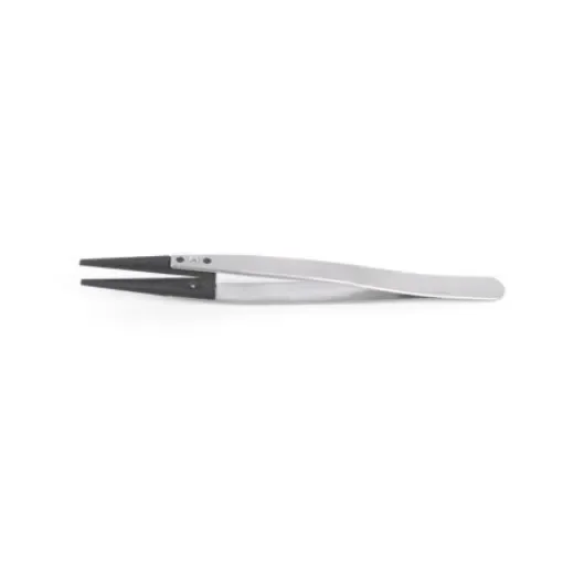 ideal-tek 130 mm, Stainless Steel, Flat, Straight, Tweezer - 279CFR.SA.1 product image