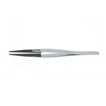 ideal-tek 130 mm, Stainless Steel, Flat, Straight, Tweezer - 2AZJK.SA.0 product image