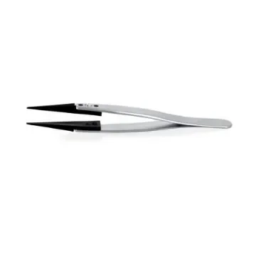 ideal-tek 115 mm, Stainless Steel, Fine, Straight, Tweezer - 3CCFR.SA.1 product image