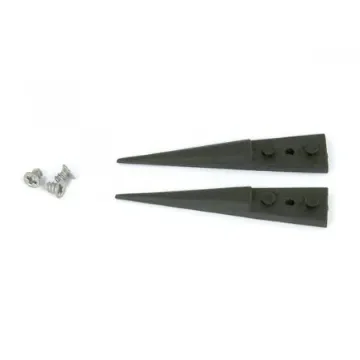 ideal-tek 40 mm, Carbon Fibre, Straight Fine, Tweezer Tips - 3XCFR.SA.1 product image