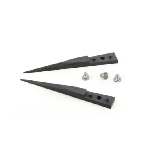 ideal-tek 50 mm, Zirconia Toughened Aluminium, Fine, Straight, Tweezer Tips - A73ZJ product image