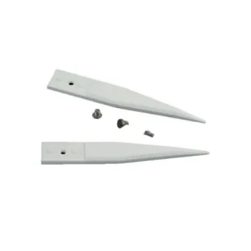 ideal-tek 55 mm, Zirconia Toughened Aluminium, Fine, Straight, Tweezer Tips - A74MZ product image