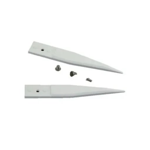 ideal-tek 55 mm, Zirconia Toughened Aluminium, Fine, Straight, Tweezer Tips - A74MZ product image