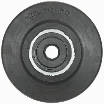 LAG Black, Silver Rubber Quiet Operation, Shock Absorbing Trolley Wheel, 300kg - 2055 product image