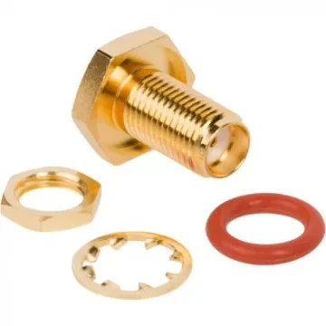 Amphenol RF Coaxial Adapter UFL Plug to SMA Jack - 242201 product image