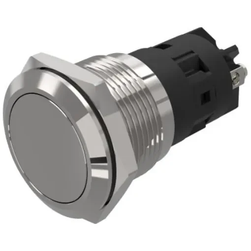 EAO 82 Series Push Button Switch, Latching, Panel Mount, 19mm Cutout, SPDT, 240V, IP65, IP67 - 82-5552.2000 product image