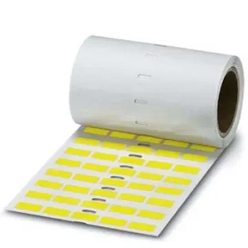 Phoenix Contact 5X8)R YE, EML (17 on Yellow Label, 8 m Length, 17.5 mm Width - 0816757 product image