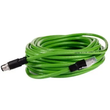 Phoenix Contact0-93B/R4AC SCO, NBC-MSD/10, 10m Cat5, Green M12 to Male RJ45 Male, Shielded Shielded, Terminated PVC - 1407502 product image