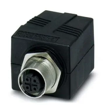 Phoenix Contact SACC-MSX-8QO Series Socket Ethernet Connector, Cat5 4 Port - 1414398 product image