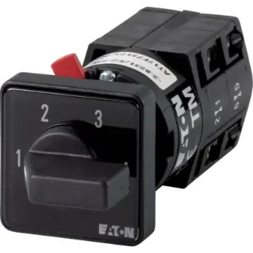 Eaton TM Series 4 Position Selector Switch Head, Black Handle - 030267 TM-2-8231/EZ-SW product image