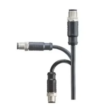Amphenol Industrial Straight Male M12 to Sensor Actuator Cable, 5m - M12A-08BFFM-SL8N05 product image