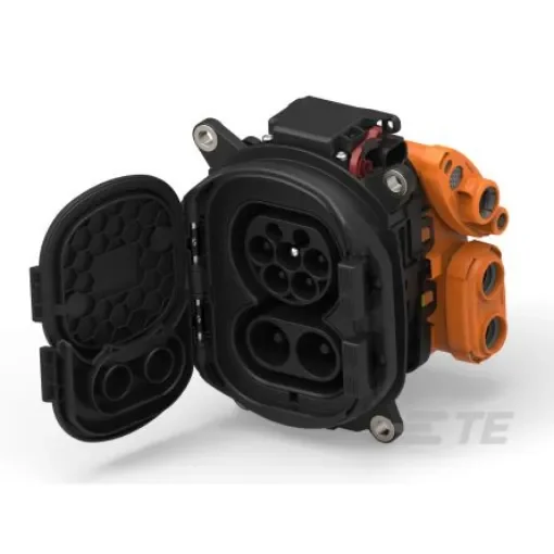 TE Connectivity, CCS2 Charging Inlet Socket, 32A 250 V ac, 1000 V dc - 1-2377698-2 product image