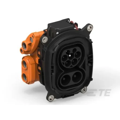 TE Connectivity, CCS2 Charging Inlet Socket, 32A 250 V ac, 1000 V dc - 2375502-1 product image