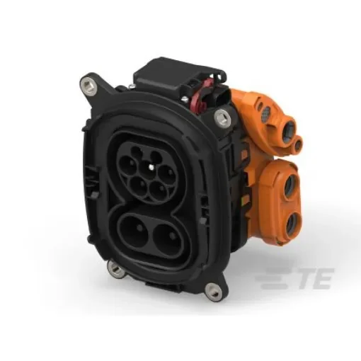 TE Connectivity, CCS2 Charging Inlet Socket, 32A 250 V ac, 1000 V dc - 2375502-2 product image