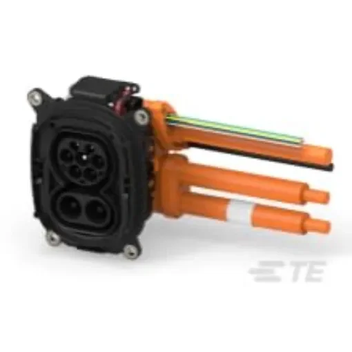 TE Connectivity, CCS2 Charging Inlet Socket, 32A 250 V ac, 1000 V dc - 2393949-2 product image