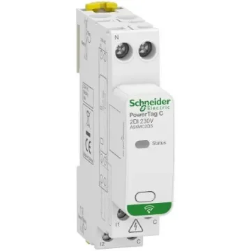 Schneider Electric, Power Tag, 2mA, POWERTAG, 3W, Wired - A9XMC2D3 product image
